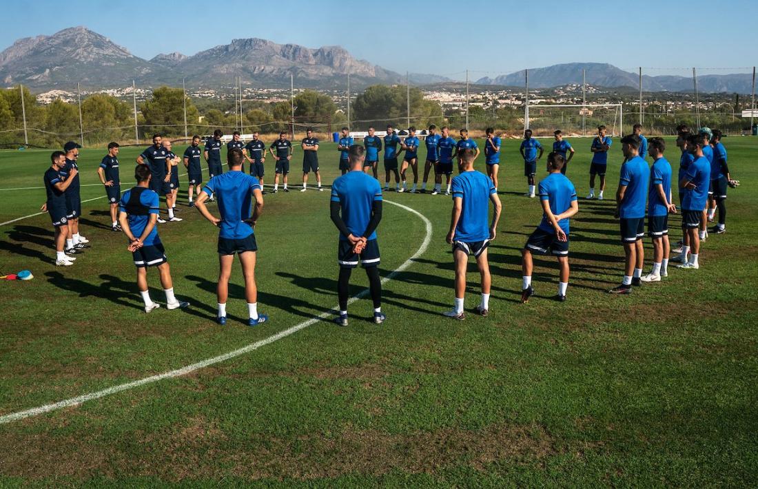 L'FC Andorra dona el seu primer pas d'aquest curs a Benidorm. Foto: FC Andorra