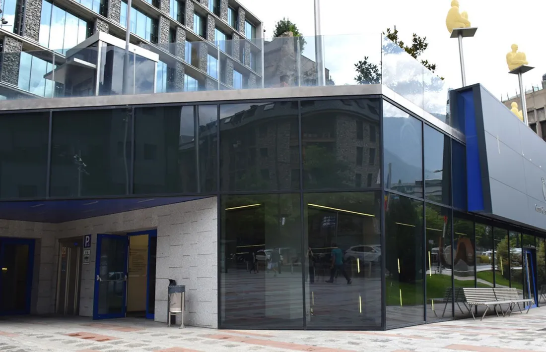 L'edifici on s'ubicarà el centre interactiu de la bicicleta.