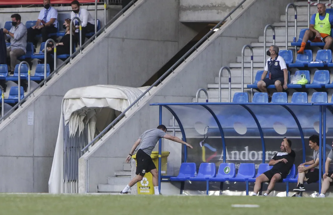 Albert Jorquera deixa el futbol andorrà, però no el país, i marxa a la UE Llagostera. Foto: Facundo Santana
