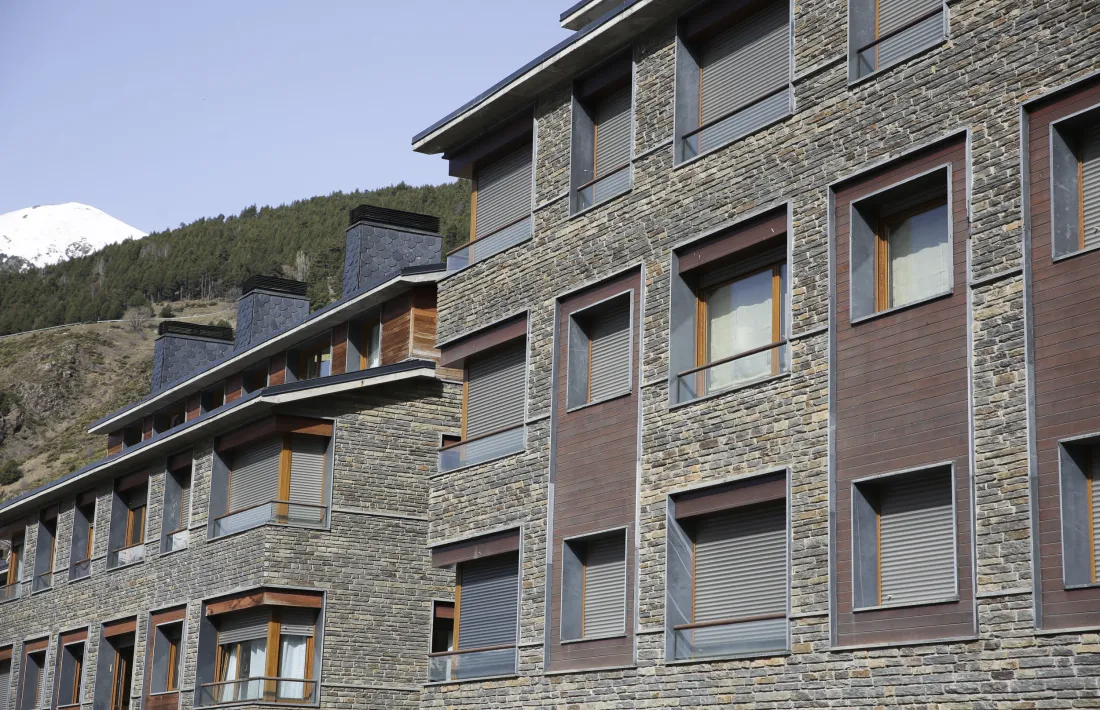 Imatge d’habitatges d’ús turístic ubicats al Tarter.