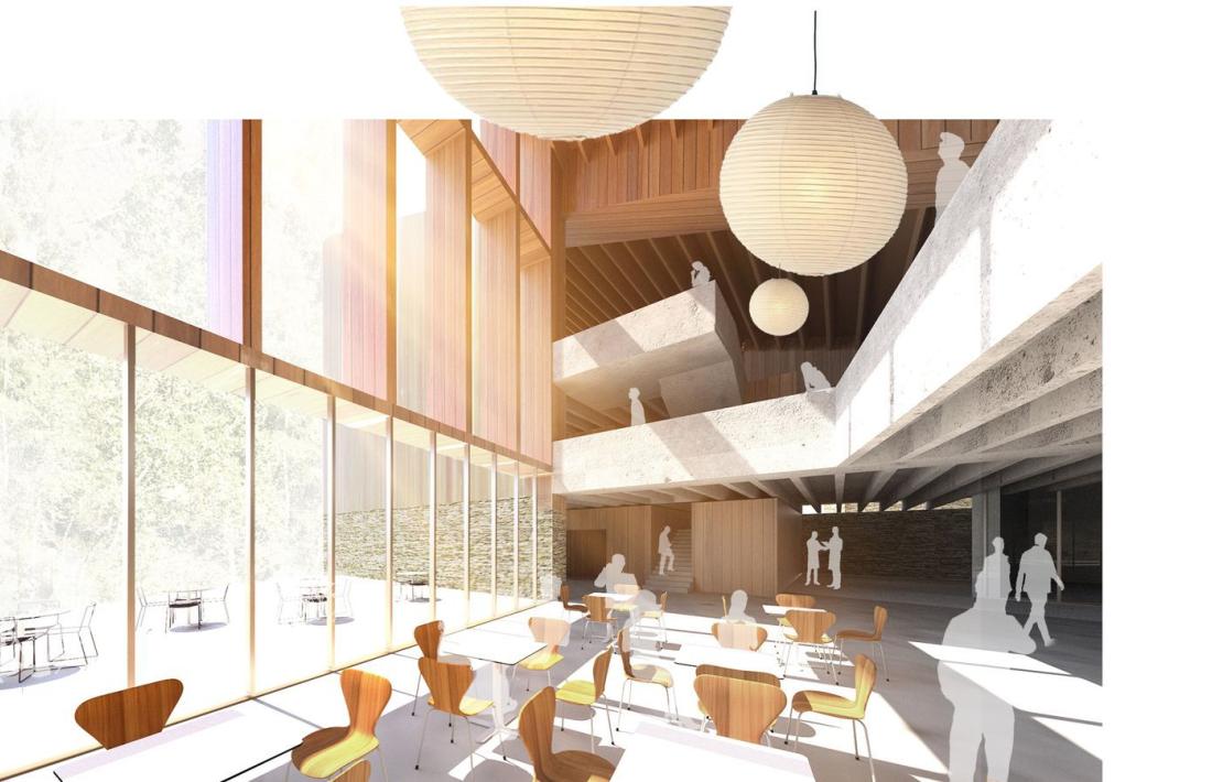 El projecte de construcció del centre que s’ubicarà a Ordino.