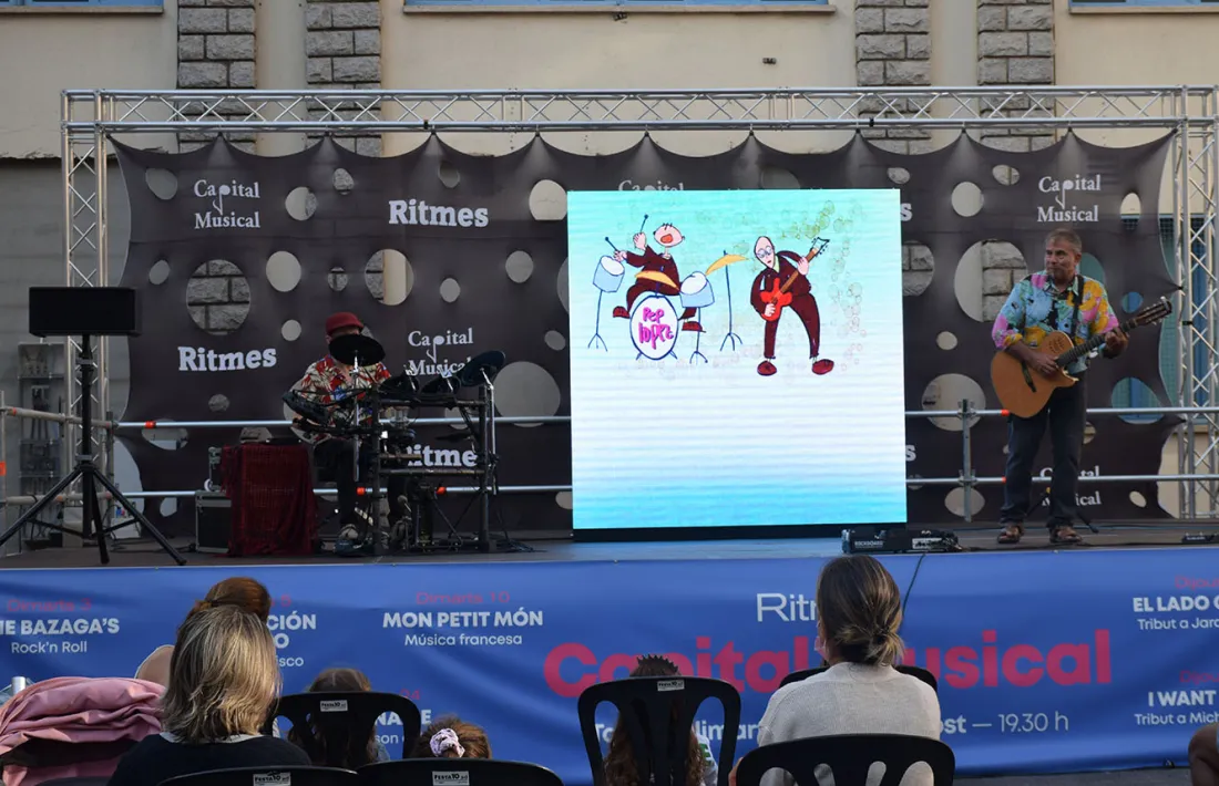n moment de l'espectacle 'Les increïbles històries del Dr. Klüpper', celebrat aquest dilluns a Andorra la Vella.