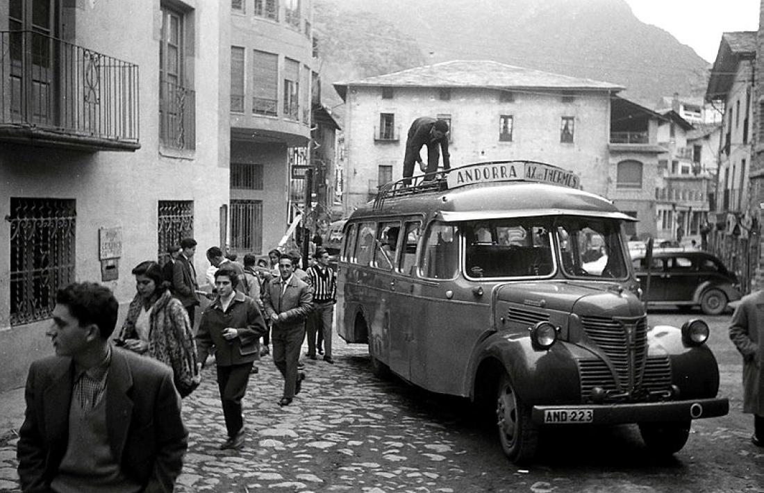 El Fargo de Velles Cases, als anys 50 a Soldeu.
