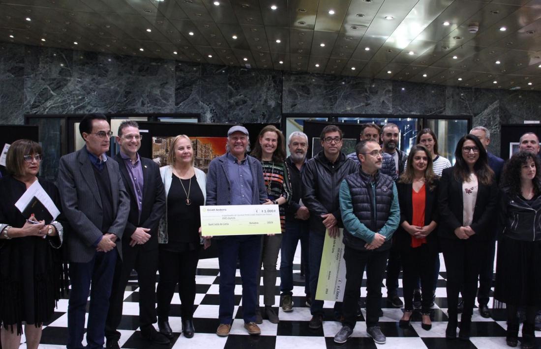 Els guanyadors de l'edició del 2019 dels premis Arts Andorra, l'última celebrada. 