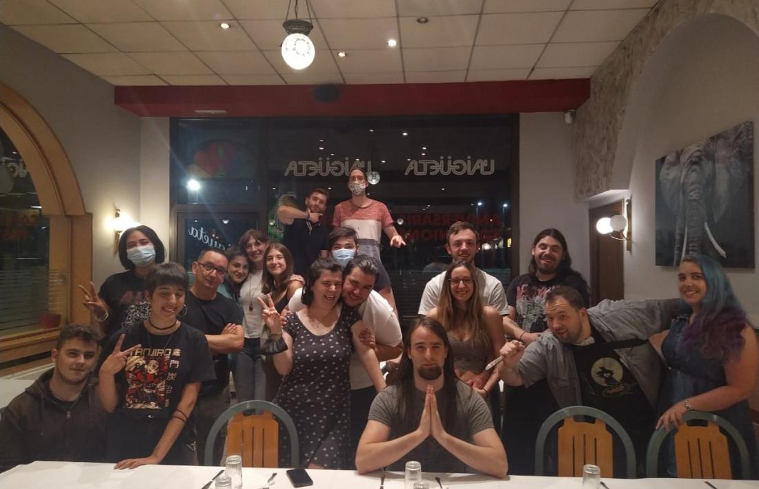 Participants en un dels Dimecres frikis.