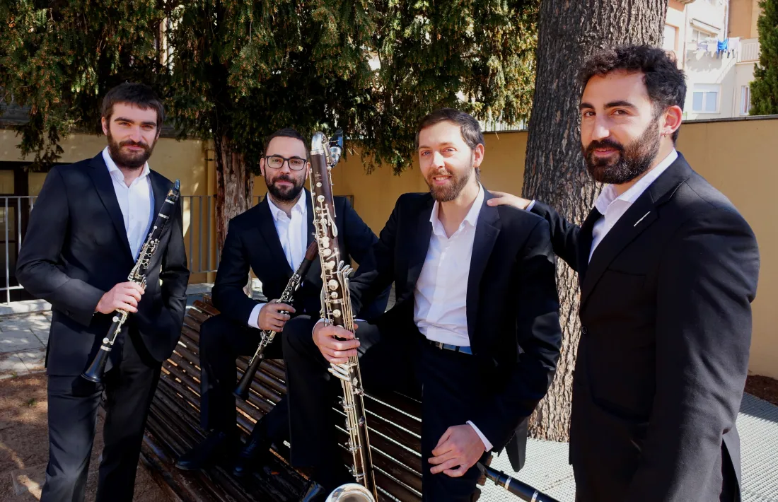 El quartet de clarinets Banús.
