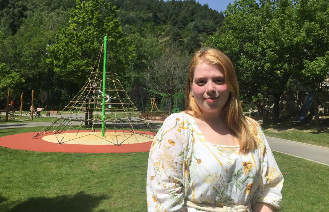 L’Andrea Reynoso estudia a Madrid i va participar en l’organització del Campionat Europeu de Debat.