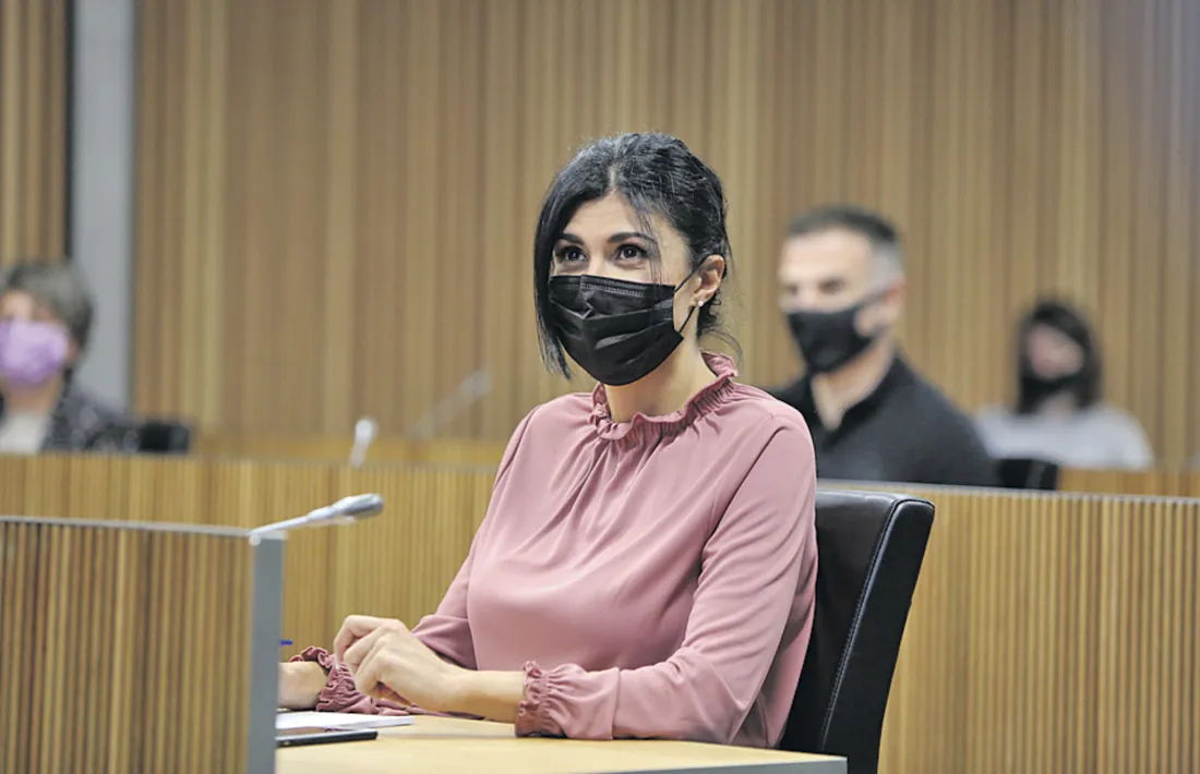 La consellera general no adscrita, Carine Montaner.