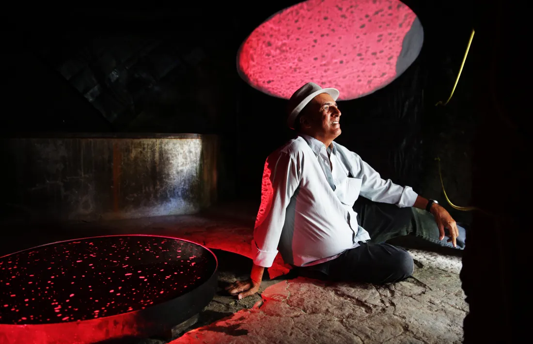 L'artista brasiler, un dels seleccionats a la biennal d'enguany. 