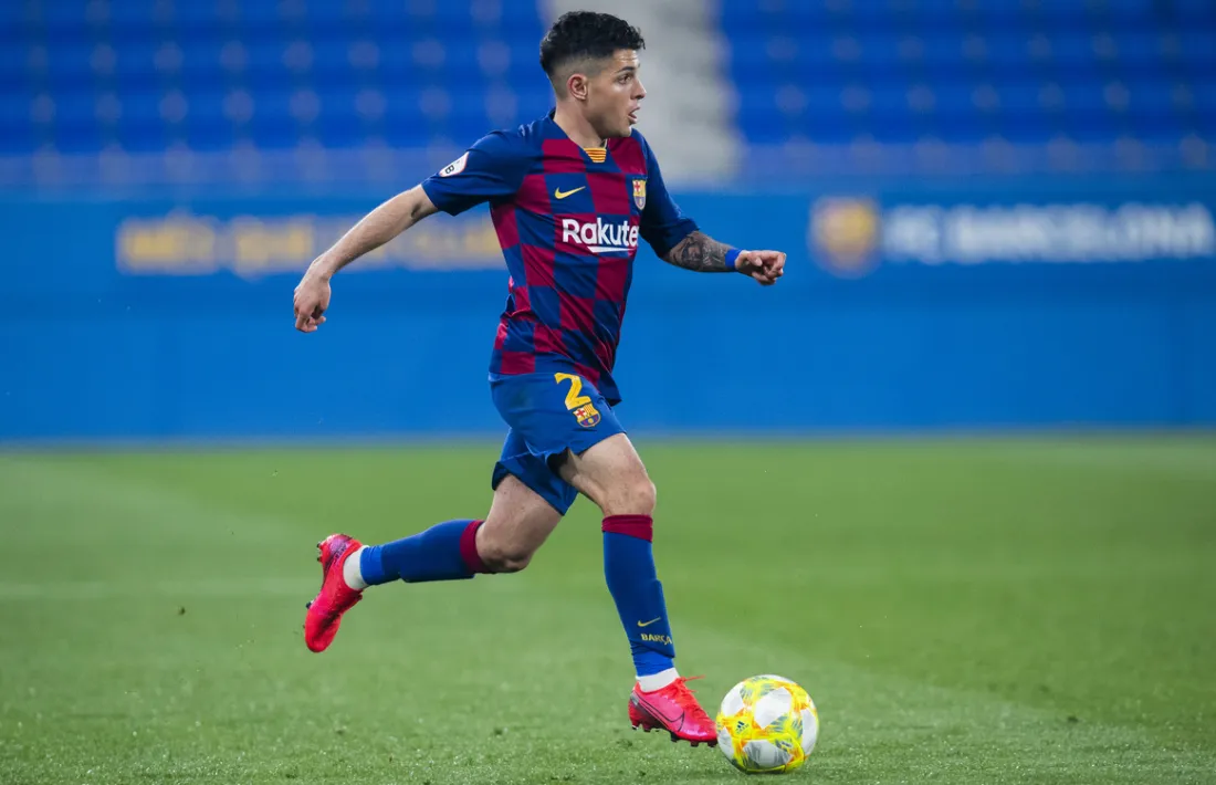 Dani Morer en la seva etapa al Futbol Club Barcelona.