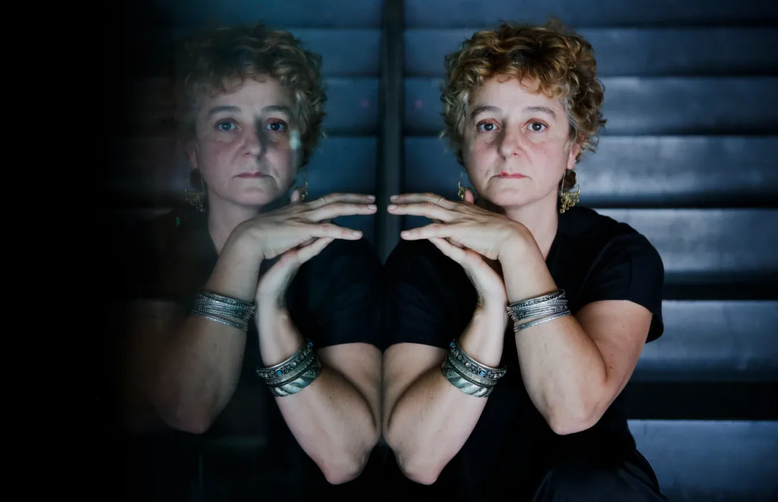 La directora teatral andorrana, ahir.