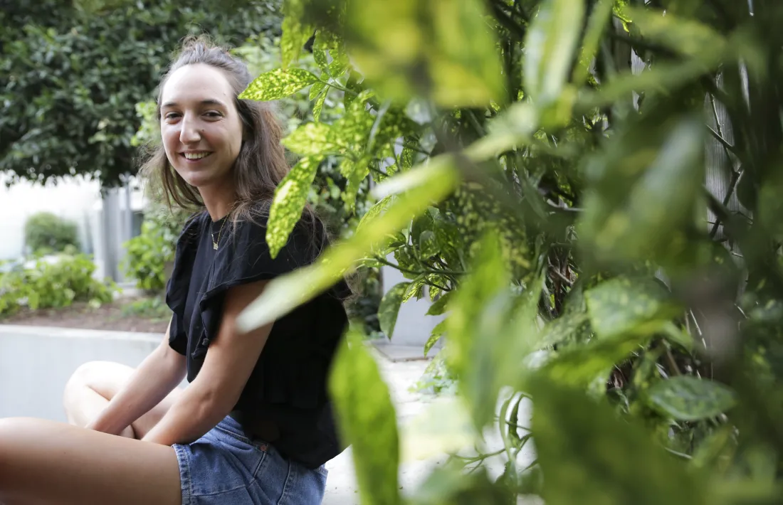 Berta Daina, creadora de la marca Agro (Instagram: @agro.biomaterials)