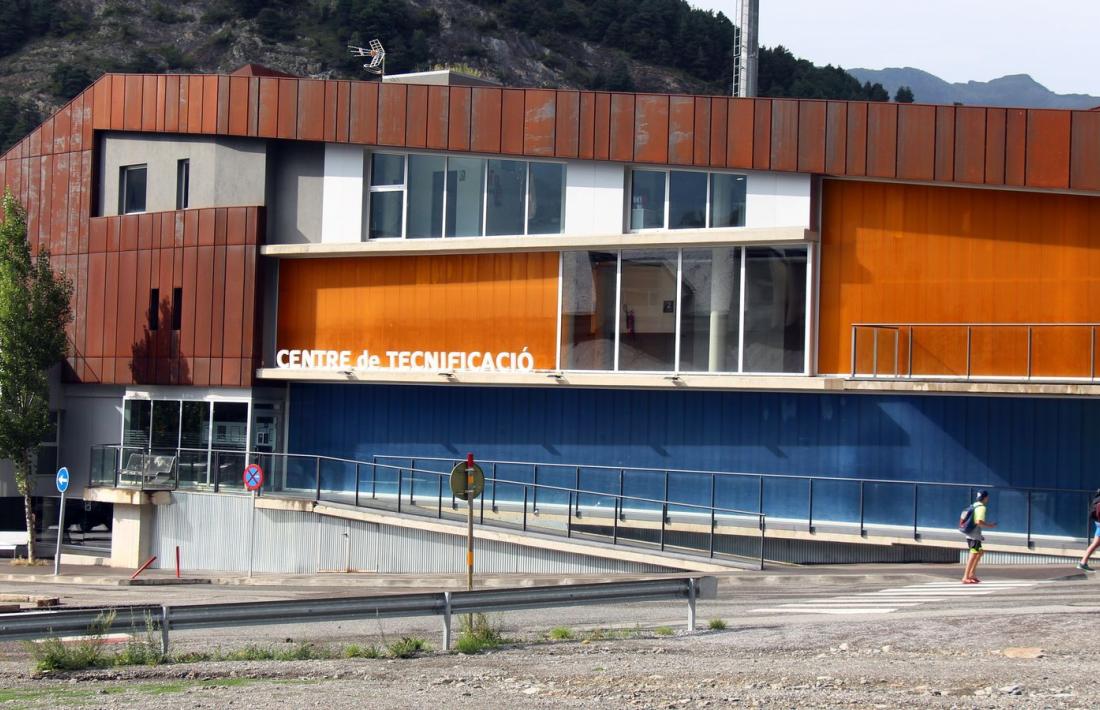 La façana del Centre de Tecnificació d'Ordino (CTEO).