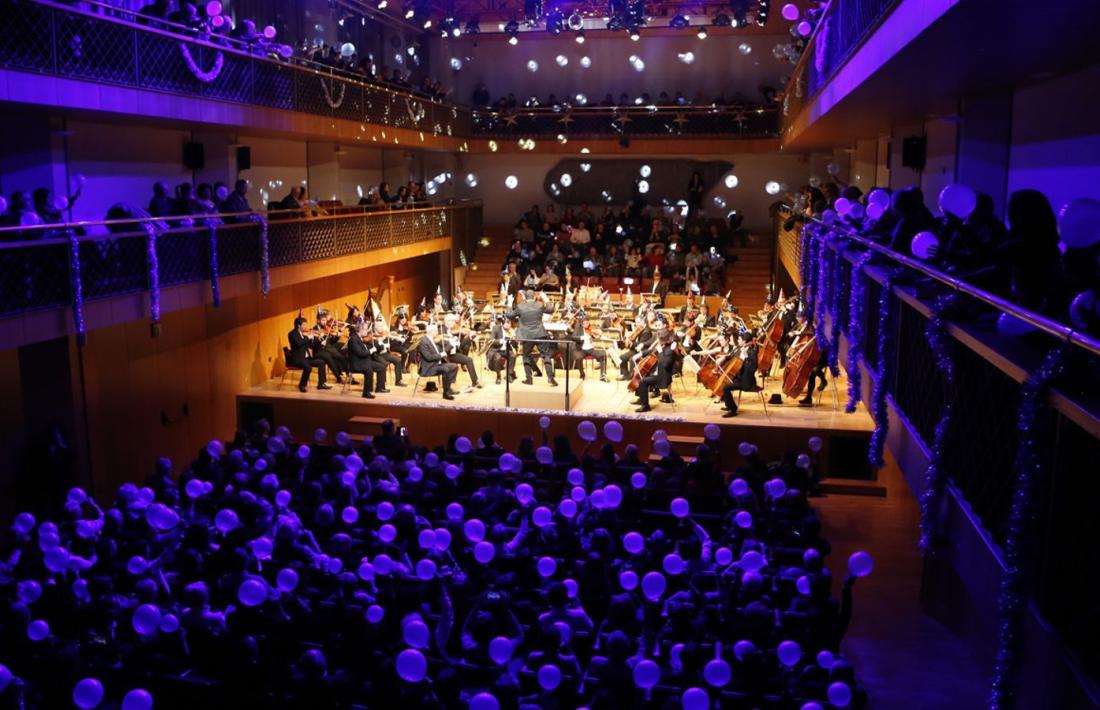 El concert de cap d'Any a l'Auditori Nacional.