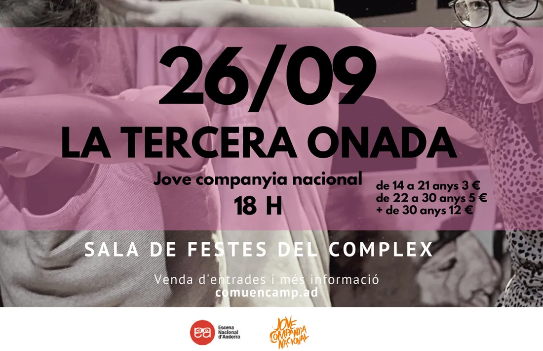 Un detall del cartell de l'obra de teatre.