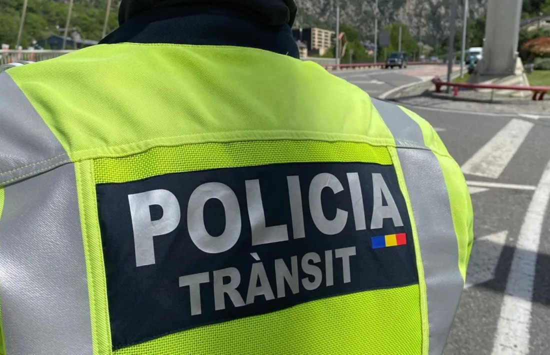 La policia en una actuació anterior.