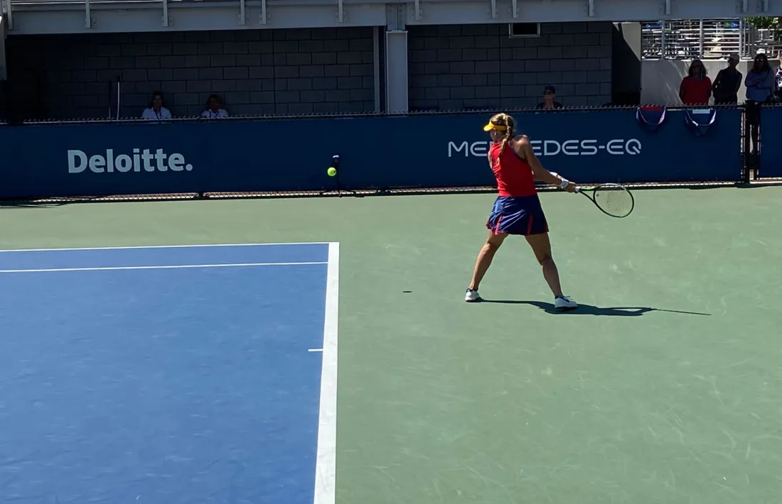 Vicky Jiménez ja es troba a quarts de final de l’Open júnior. Foto: Joan Jiménez