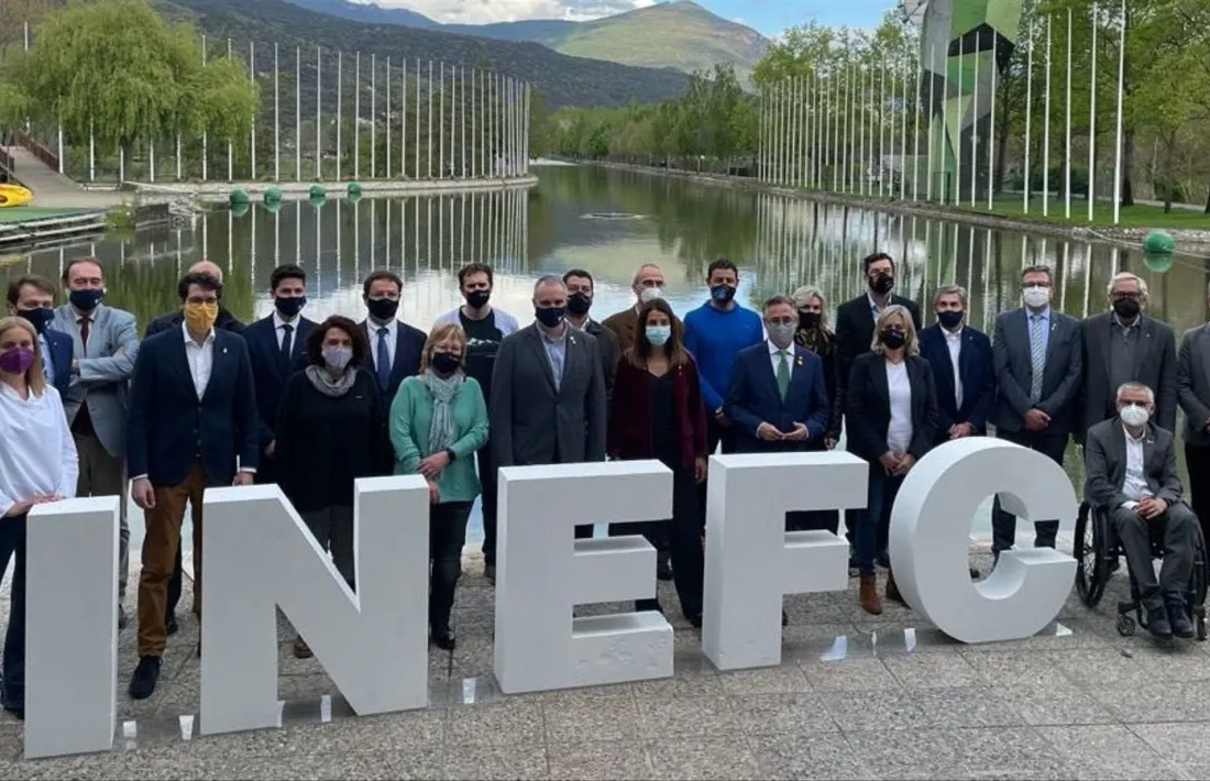 La presentació del projecte de l'INEFC Pirineus.