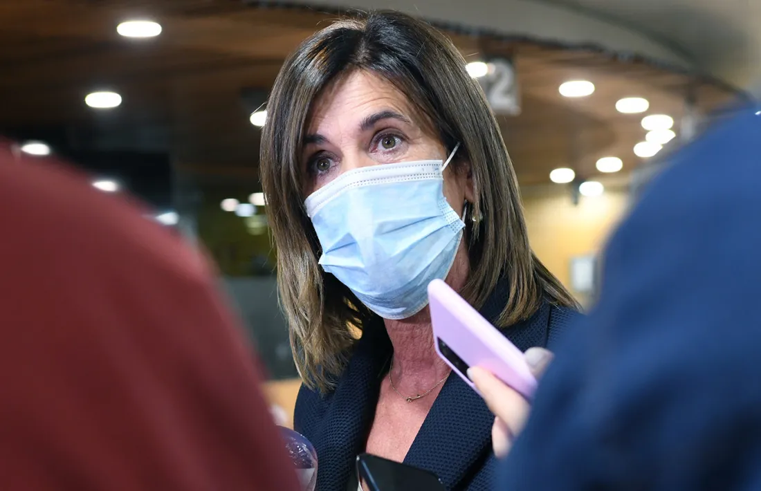 La ministra d'Educació i Ensenyament Superior, Ester Vilarrubla