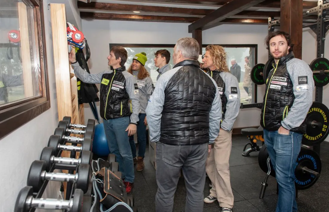 El Centre d'Alt Rendiment de Naturland el dia de la seva inauguració.