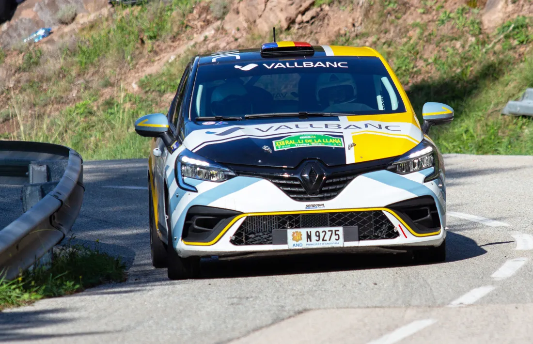 ‘Sito’ Español, al Ral·li de La Llana. Foto: Fotoesport