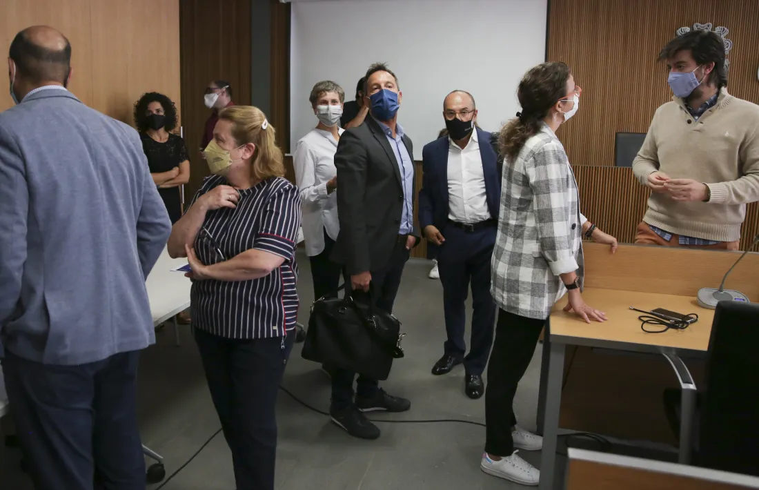 Una de les reunions de la Comissió d’estudi per la sostenibilitat de les pensions.