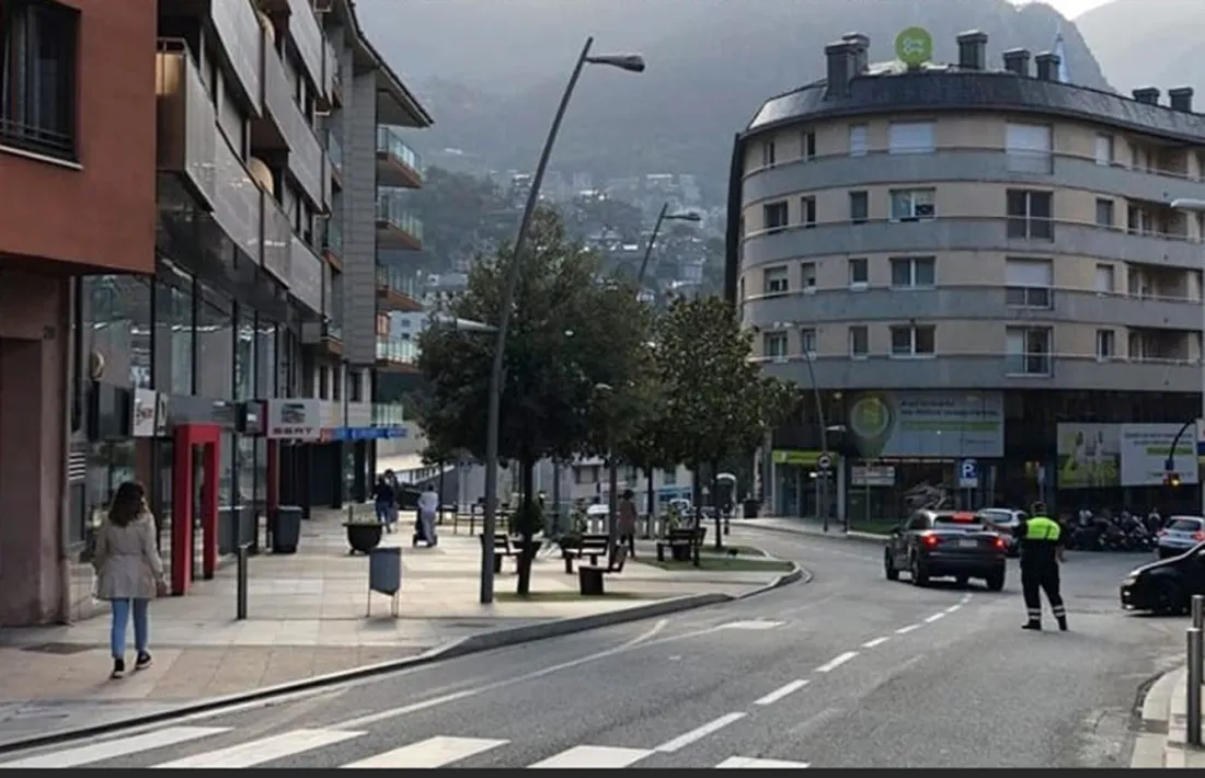 El punt de l'avinguda Fiter i Rossell on comença el tall