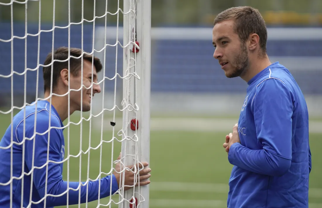 Marc Aguado torna demà a jugar. Foto: FC Andorra