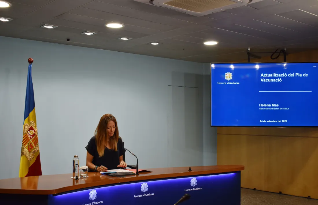 La secretària d'Estat de Salut, Helena Mas.