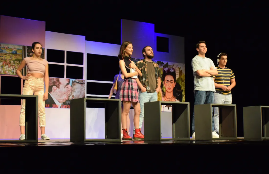 Un moment de l'espectacle 'La tercera onada'.