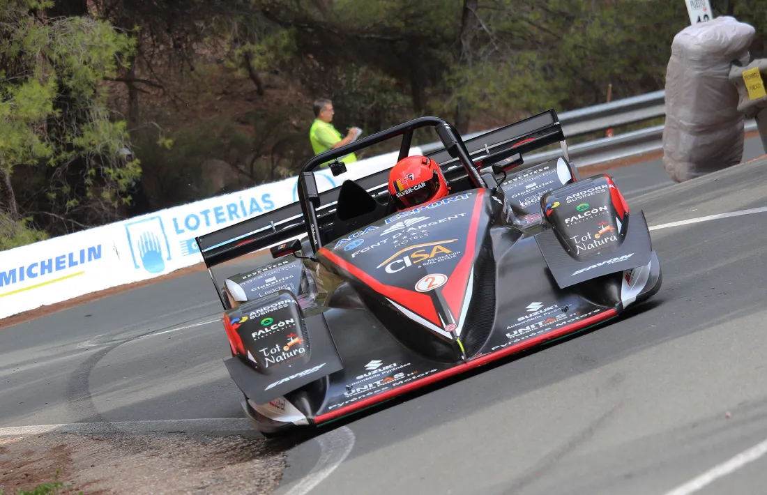 Raül Ferré, patrocinat per Immobiliària CISA, va acabar segon en categoria III a Totana. Foto: Fotoesport