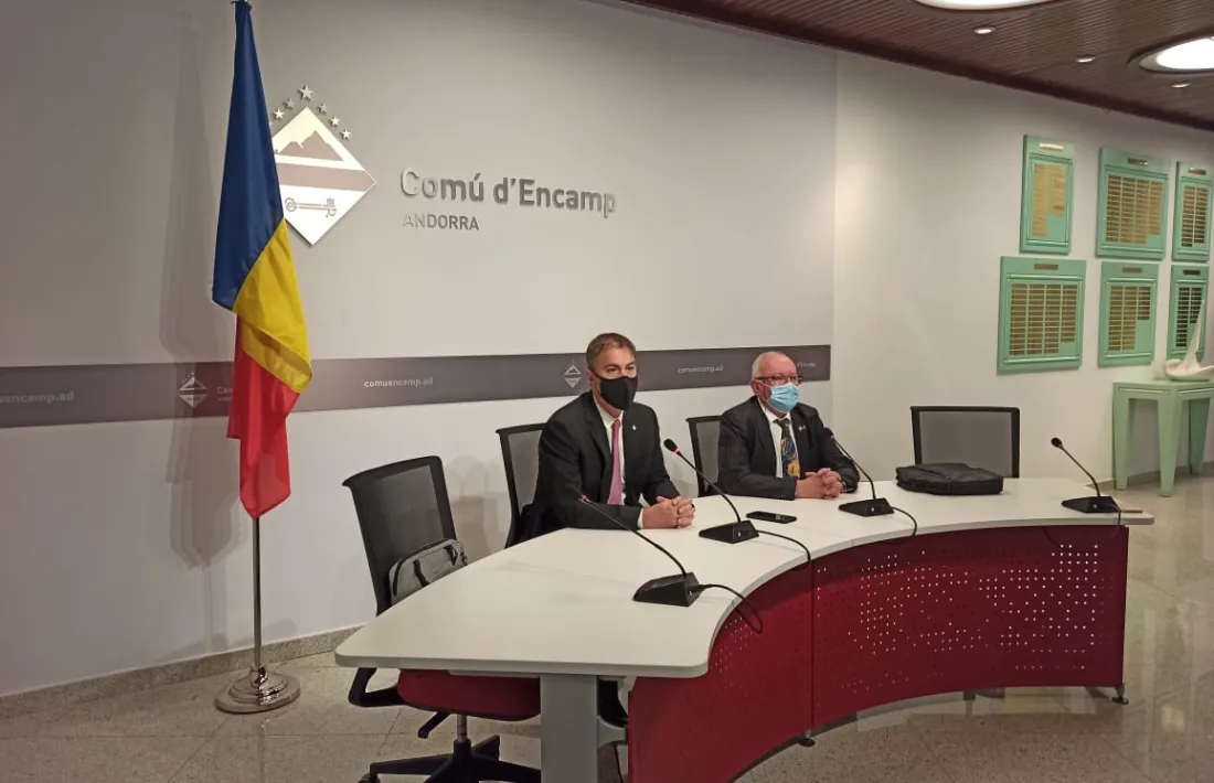 David Rios i Enric Riba.