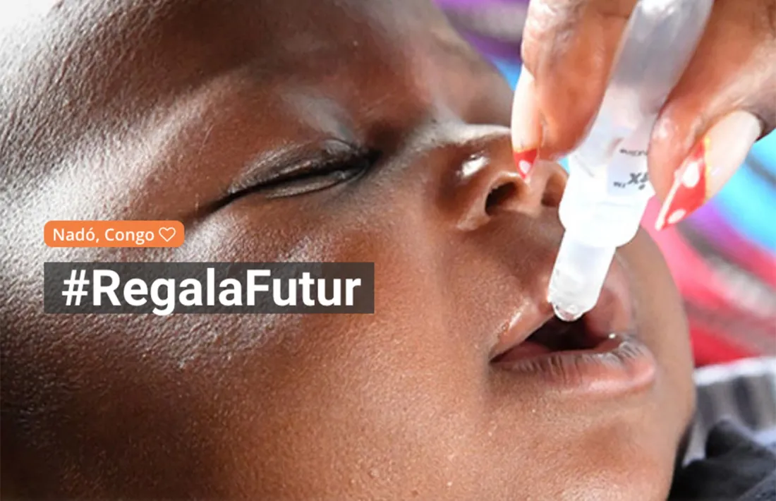 El cartell de la campanya solidària que arrenca avui.