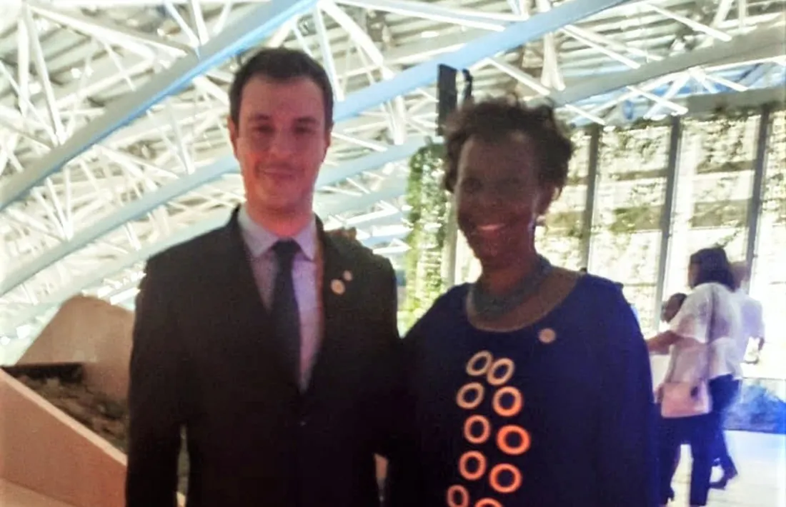 Galabert i Mushikiwabo a Dubai.