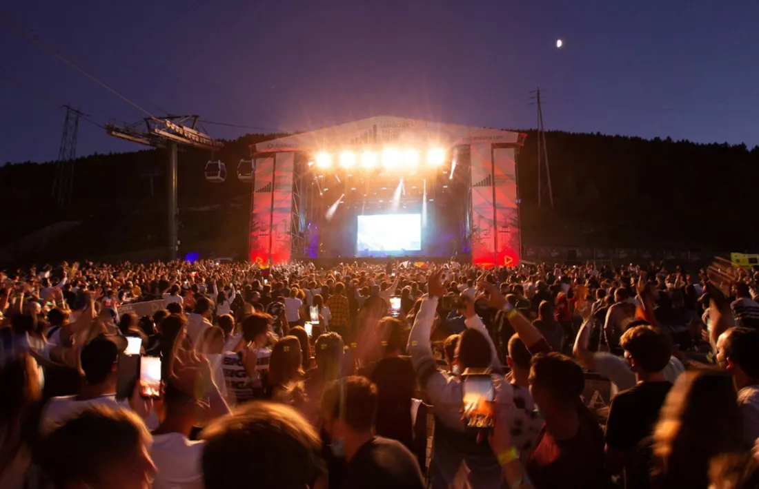 Un concert de l'Andorra Mountain Music d'aquest estiu.
