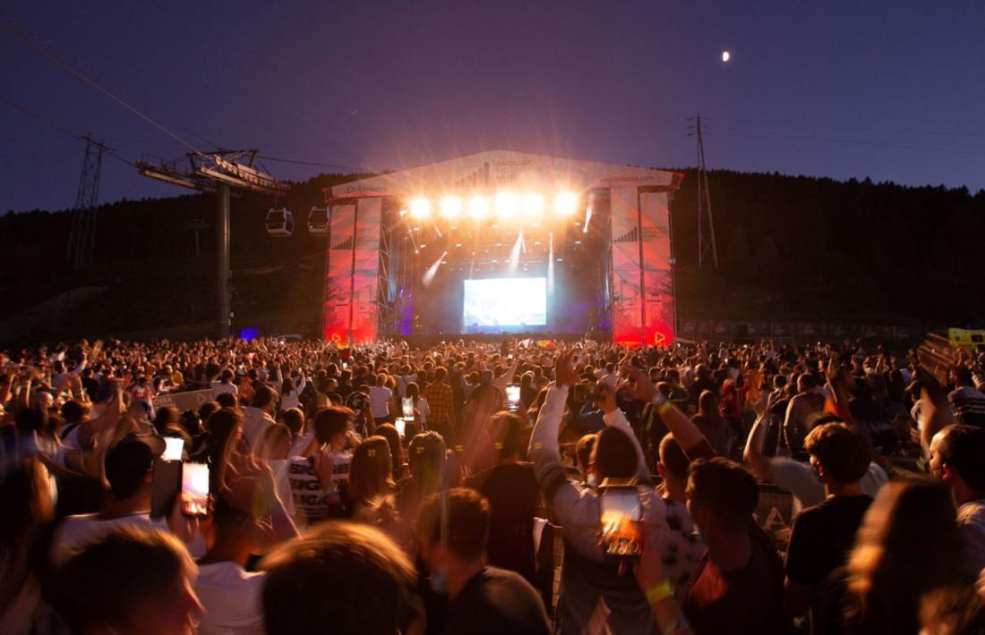Un concert de l'Andorra Mountain Music d'aquest estiu.