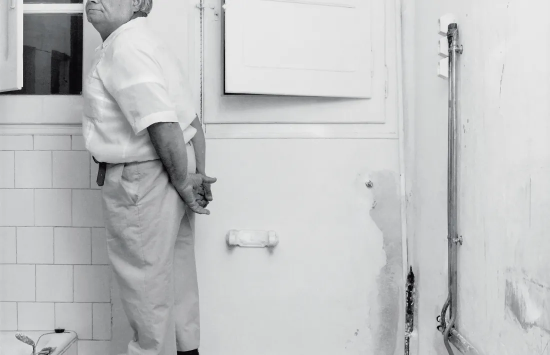 Era el 1999: Carles Esteve el va retratar així per al volum ‘Tres visions, quaranta imatges’.