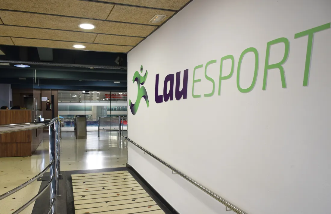 Nova imatge del centre esportiu de Sant Julià.