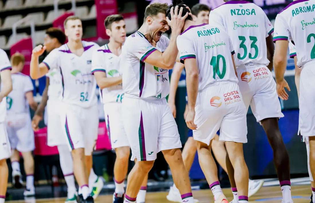 Gal Mekel, el nou fitxatge del BC MoraBanc, va jugar un dels 9 partits al Poliesportiu el mes de setembre amb l’Unicaja Màlaga. Foto: ACB Photo / Martín Imatge