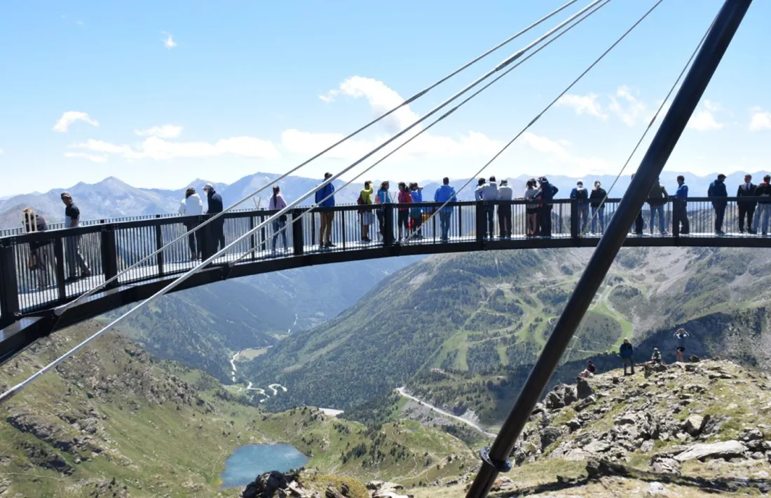 El nou Mirador Solar de Tristaina.