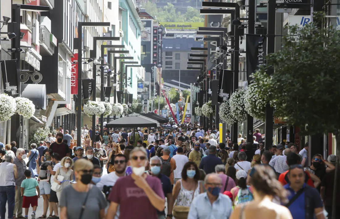 Les principals accions de l’Andorra Shopping Festival tenen l’Eix Central com a escenari.