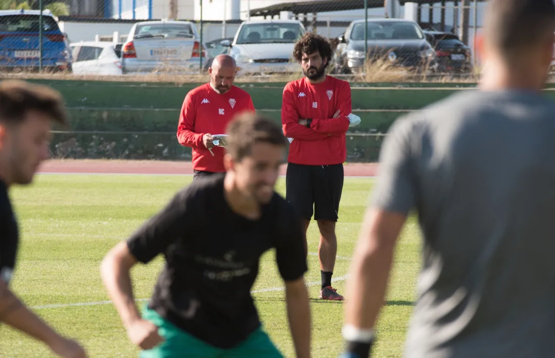 Nacho Castro i Narcís Barrera. Foto: Twitter San Fernando