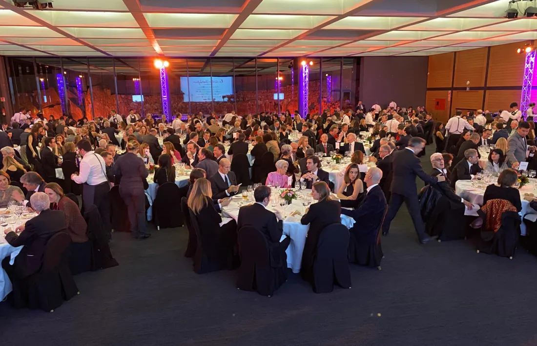 Un moment de la gala benèfica que es va celebrar a l’Andorra Park Hotel el 30 de gener de 2020.