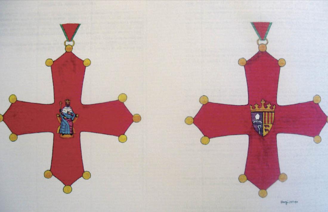 La Creu de Carlemany ideada per Lucien de Saint André al segle XIX no va passar del projecte.