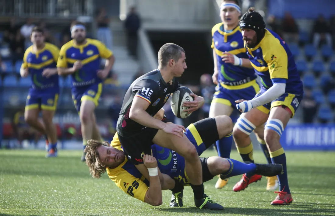El Salvetat Plaisance va aturar, amb tot, el VPC Andorra, que va patir la primera derrota com a local i ja en té dues en aquest inici de lliga d’honor. Foto: Facundo Santana