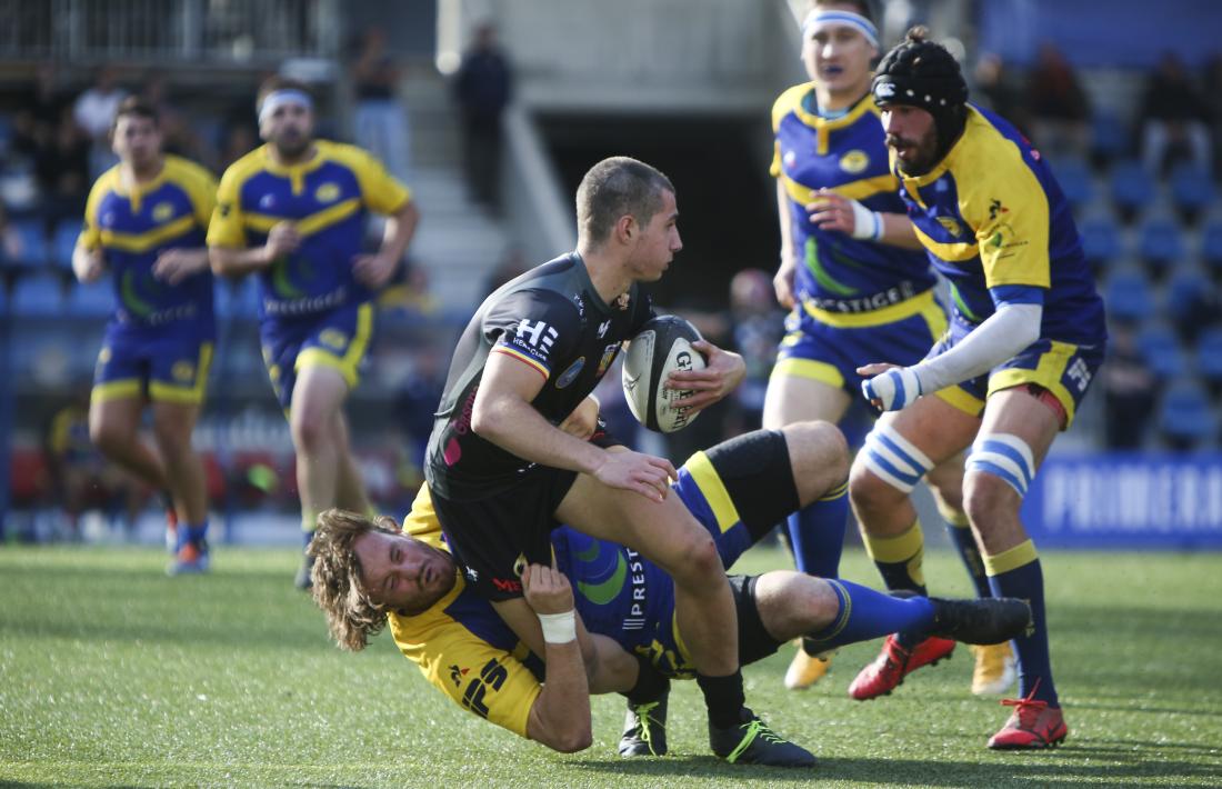 El Salvetat Plaisance va aturar, amb tot, el VPC Andorra, que va patir la primera derrota com a local i ja en té dues en aquest inici de lliga d’honor. Foto: Facundo Santana