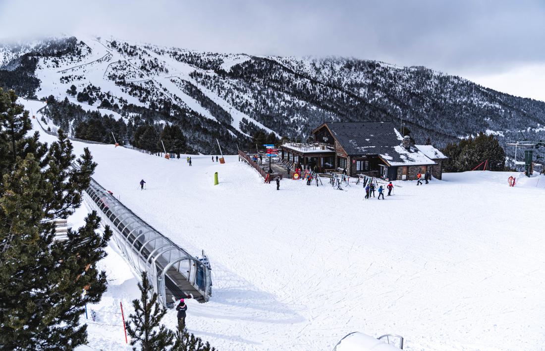 Esquiadors a les pistes de Vallnord-Pal Arinsal.