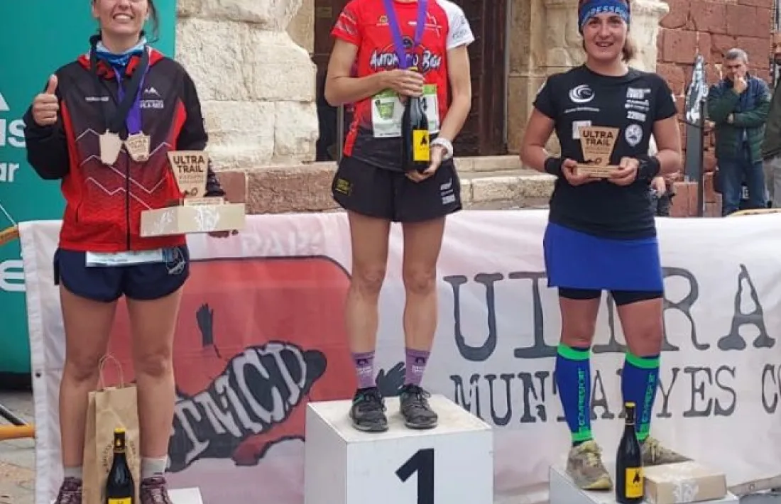 Maria Dolsa, al tercer lloc del podi. Foto: Foto cedida per Maria Dolsa