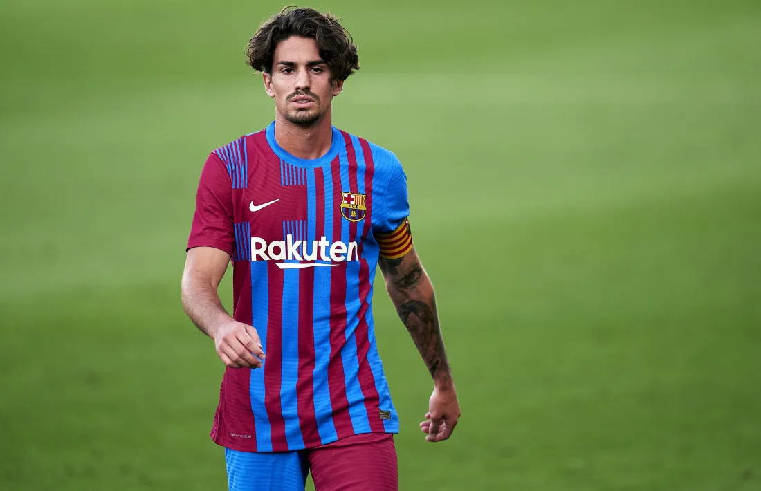 Álex Collado, jugador del Barça que està sense fitxa i no pot jugar. Foto: FC Barcelona