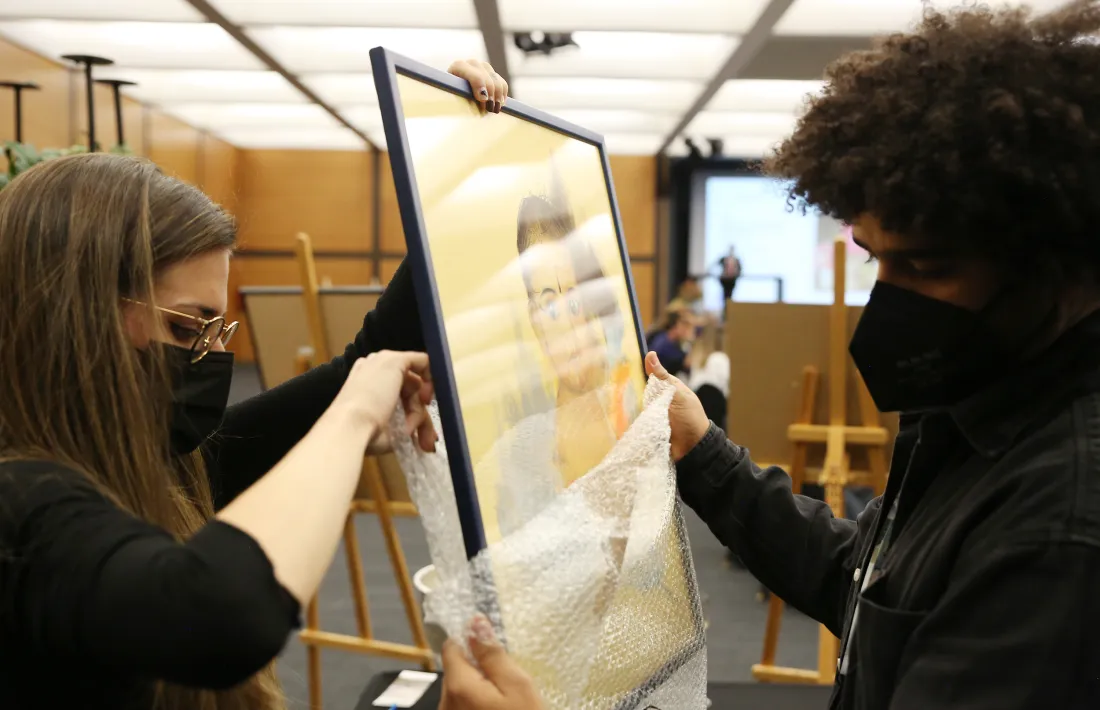 Subhasta organitzada pel Museu Carmen Thyssen en favor d'Unicef.